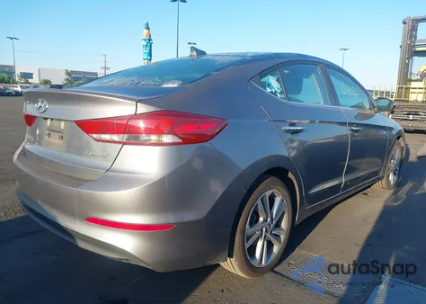 2017 Hyundai Elantra Limited z USA, uszkodzony, nr VIN KMHD84LF4HU152414